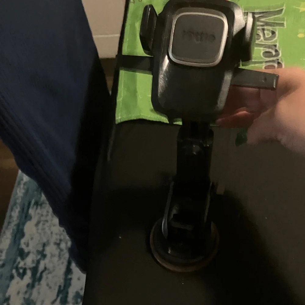 Black Car Phone Mount Holder